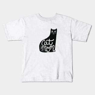 Cat Mom Kids T-Shirt